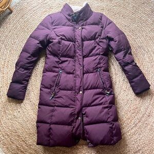 Ralph Lauren purple snow puffer coat
